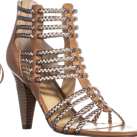 Ivanka Trump Shoes - 🥳SALE Ivanka Trump Rannon Caged Heels 10M